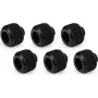 Alphacool Apex Grip HardTube kompressioonliitmik 13mm G1/4 - Sügavmust, 6-pakk 14926