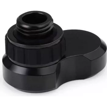 Alphacool Apex Grip nihkeadapter 16mm G1/4 isane emasele pööratav must 14813