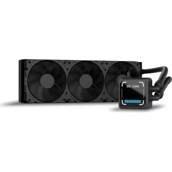 Alphacool Core 2 LT 360mm CPU AiO vedelikjahuti - täisvasest radiaator, 3x120mm PWM ventilaatorid, nikeldatud külmplaat, LGA 1700/AM5 ühilduv, RGB puudub 14622