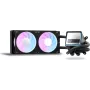 Alphacool Core 2 XT 240mm CPU AiO vedelikjahuti - täisvasest radiaator, ARGB ventilaatorid, Intel & AMD ühilduv (14710)