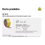 Alumiiniumoksiidist lihvpaberi rull P40 115mm x 50m PS 30 D