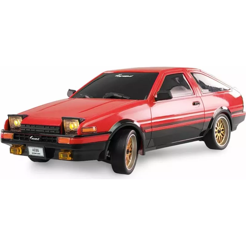 AMEWI AE86 Drift Racing Auto 1:18 RTR Punane