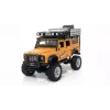 AMEWI D90X28 Metallist Scale Crawler 4WD RC Auto 1:28 Kollane