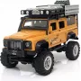 AMEWI D90X28 Metallist Scale Crawler 4WD RC Auto 1:28 Kollane