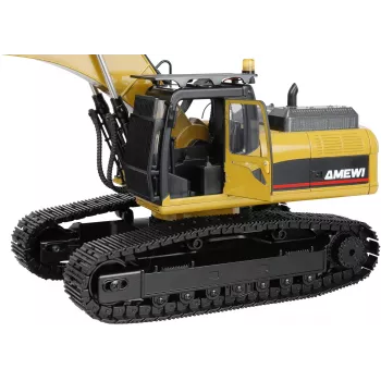 Amewi G705E metallist ekskavaator 1:14 RTR kollane 14+