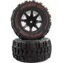 AMEWI Hyper Go 1:14 Truggy täielik rattakomplekt (2 tk, must) 012-14300E1