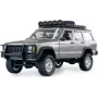 AMEWI JC-X12 Scale hõbedane harjadega 1:12 RC maastur 4WD elektriline RTR 2.4GHz koos aku ja laadijaga (22634)
