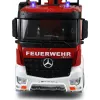 Amewi Mercedes-Benz tõstetavate redelitega tuletõrjeauto 1:18 RTR 2,4GHz veepihustiga
