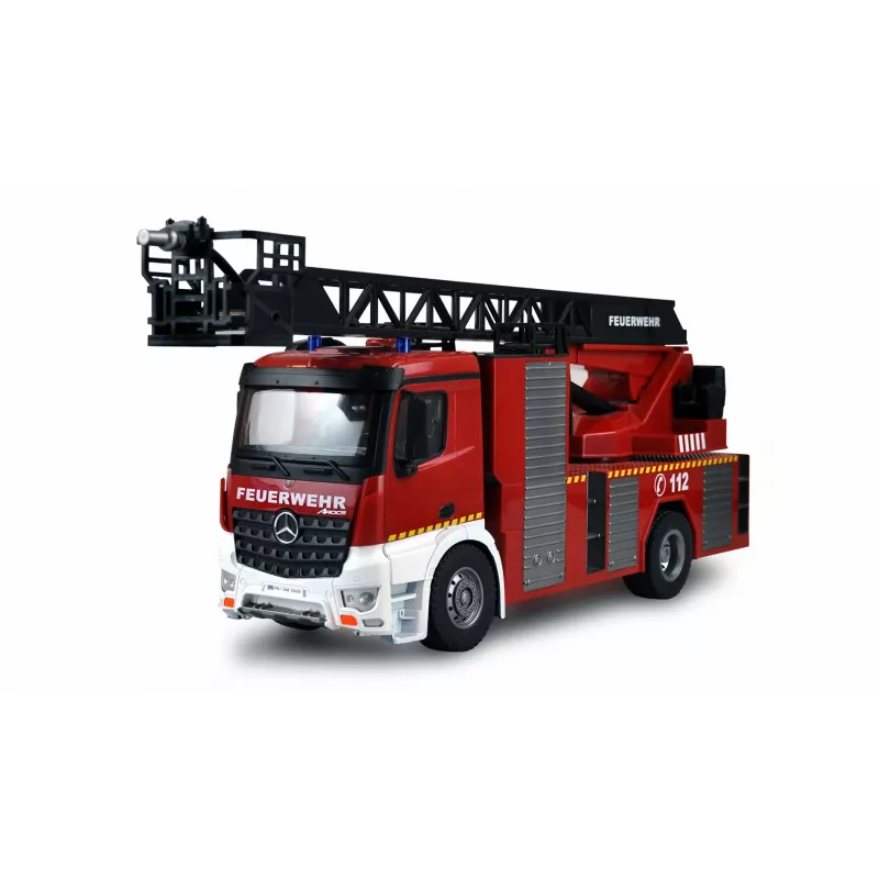 Amewi Mercedes-Benz tõstetavate redelitega tuletõrjeauto 1:18 RTR 2,4GHz veepihustiga