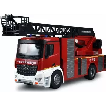 Amewi Mercedes-Benz tõstetavate redelitega tuletõrjeauto 1:18 RTR 2,4GHz veepihustiga