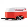 AMEWI RC Pikap Die Cast hobusehaagisega 1:64 RTR Punane (22681)