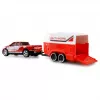 AMEWI RC Pikap Die Cast hobusehaagisega 1:64 RTR Punane (22681)