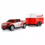 AMEWI RC Pikap Die Cast hobusehaagisega 1:64 RTR Punane (22681)