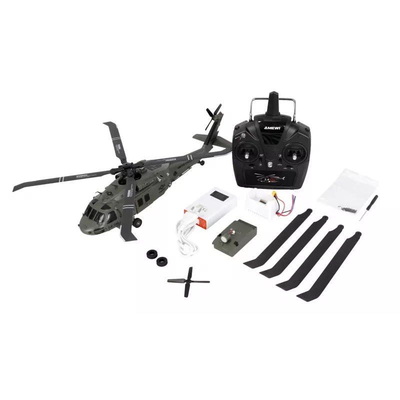 Amewi UH60 Black Hawk Marine CP Helikopter 6G/3D RTF 16+