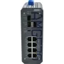 AMG Industrial hallatav kommutaator, 8x 10/100 Mbps, DIN-liist, redundantne toide
