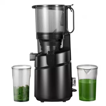 AMZCHEF SJ-036-BK Aeglase Pöörlemisega Mahlapress (Must)