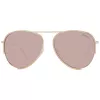 ANA HICKMANN HI3083-5804A Naiste päikeseprillid, kandiline, havanna atsetaat, gradientpruunid läätsed, 58 mm