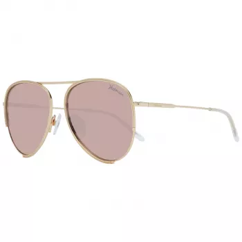 ANA HICKMANN HI3083-5804A Naiste päikeseprillid, kandiline, havanna atsetaat, gradientpruunid läätsed, 58 mm