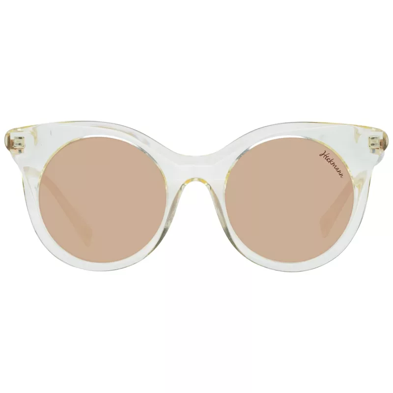 ANA HICKMANN HI9063-49T02 Naiste liblikapäikeseprillid, pruun Havana atsetaatraam, pruun gradiendiga lääts, 49/21/145 mm