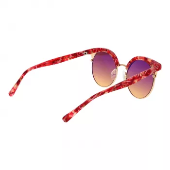 ANA HICKMANN Naiste päikeseprillid HI3050-52E01 Havana pruun gradient liblikas ruudukujuline atsetaat UV400