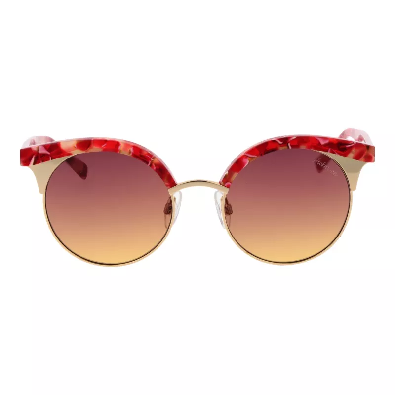 ANA HICKMANN Naiste päikeseprillid HI3050-52E01 Havana pruun gradient liblikas ruudukujuline atsetaat UV400