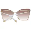 ANA HICKMANN Naiste päikeseprillid AH3177-6404C Havana Butterfly 64mm