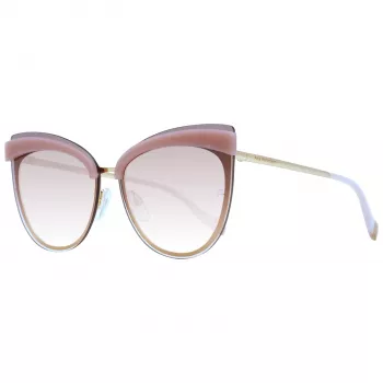 ANA HICKMANN Naiste päikeseprillid AH3178-6604A Pruun Havana Kilpkonnakarp Raam Pruun Gradient Lääts 65mm
