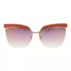 ANA HICKMANN Naiste päikeseprillid AH3179-6205A Liblikas Kassipilk Havana atsetaat Pruun Gradient UV400 62mm