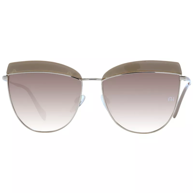 ANA HICKMANN Naiste päikeseprillid AH3190-5902S Brown Havana Oversized Square Acetate Frame Brown Gradient Lens 60/15/145 mm