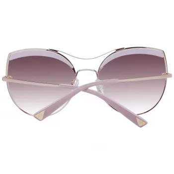 ANA HICKMANN Naiste Päikeseprillid AH3207-59H01 Liblikas Kassiauk Acetaatraam Gradient Pruun Lääts UV400