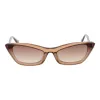 ANA HICKMANN Naiste päikeseprillid AH9278-64T03 Kuld/pruun Gradient Liblikas Metallraam