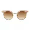 ANA HICKMANN Naiste päikeseprillid HI3050-52G22 Liblikakujuline atsetaat pruun gradient 52mm