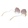 ANA HICKMANN Naiste Päikeseprillid HI3094-6105A Havana/Pruun Gradient 61mm