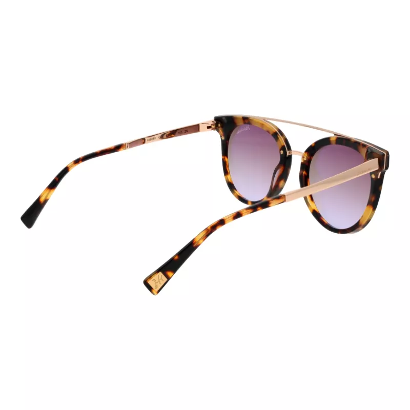 ANA HICKMANN Naiste Päikeseprillid HI9080-62G21 Liblikas Ülisuur Kuldne Pruun Gradient 62mm
