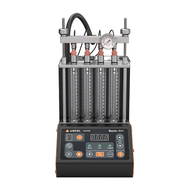 ANCEL ANJ400 ultraheli kütusepihusti puhasti ja tester 4 silindrile