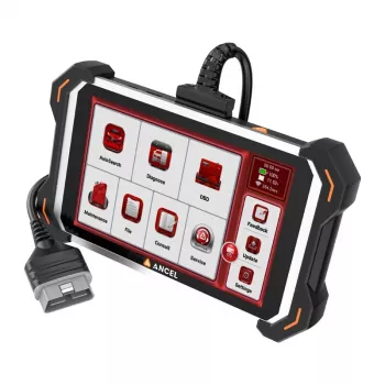 ANCEL DS600 Elite OBD2 diagnostikaskanner 8-tollise puuteekraaniga, täissüsteemi skaneerimine ja 30+ lähtestusteenust