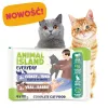 ANIMAL ISLAND Vasikaliha / Küüliku- ja kalkuniliha / Tuunifileed puljongis märg toidukassidele, 4 x 85 g kotid, teraviljavaba, täiskasvanud