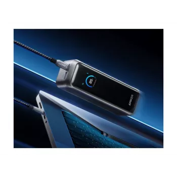 Anker Prime Akupank 220W, 20,000 mAh, 2x USB-C & 1x USB-A, Must