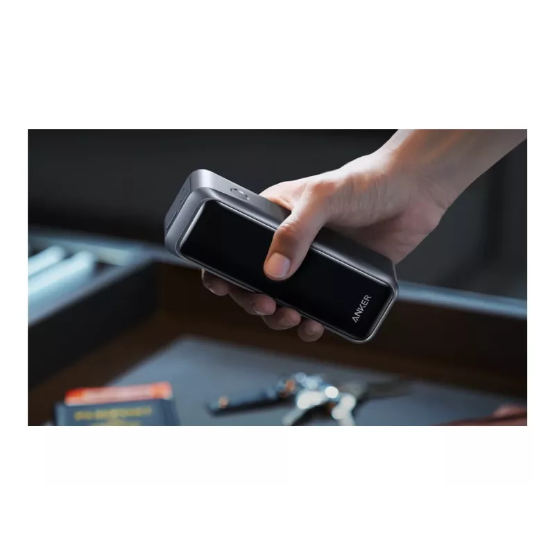 Anker Prime Akupank 220W, 20,000 mAh, 2x USB-C & 1x USB-A, Must