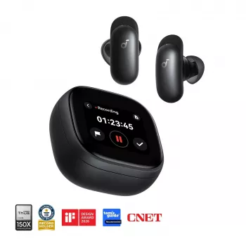 Anker Soundcore Liberty 5 Pro Max True Wireless kõrvaklapid, Bluetooth 5.3, Adaptive ANC, 6 mikrofoni, Must