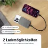 ANSMANN 1700-0199 10000 mAh juhtmevaba toitepank, antratsiit