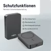 ANSMANN 1700-0199 10000 mAh juhtmevaba toitepank, antratsiit