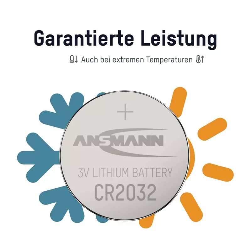 ANSMANN CR2032 Liitiummündipatarei 3V 230mAh (1-pakk)