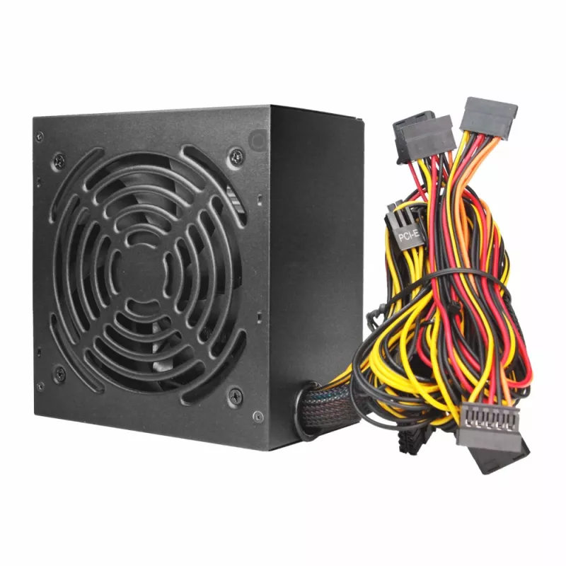 Antec Atom V650 mittemodulaarne toiteplokk - 650W, 80 PLUS White, ATX, 120mm vaikne ventilaator