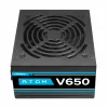Antec Atom V650 mittemodulaarne toiteplokk - 650W, 80 PLUS White, ATX, 120mm vaikne ventilaator