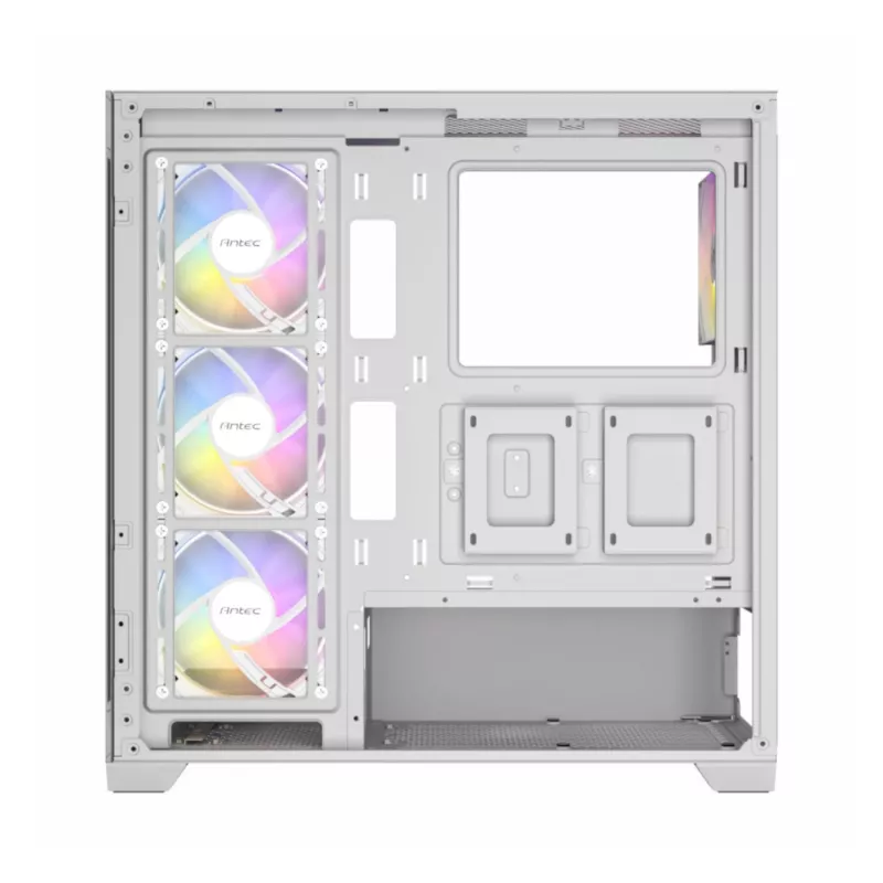 Antec CX300 ARGB ATX Mid-Tower mängukorpus, valge, karastatud klaas, 4 ARGB ventilaatorit