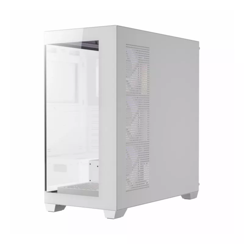 Antec CX300 ARGB ATX Mid-Tower mängukorpus, valge, karastatud klaas, 4 ARGB ventilaatorit