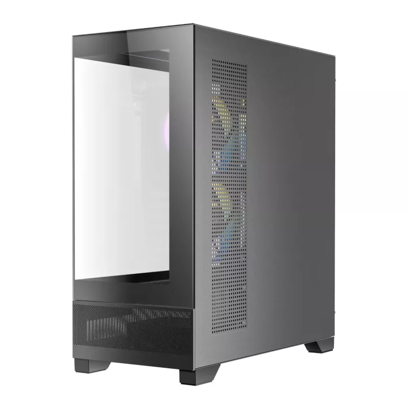 Antec CX700 ARGB B Mid-Tower mängukorpus - karastatud klaas, 4x ARGB ventilaatorit, E-ATX tugi, must