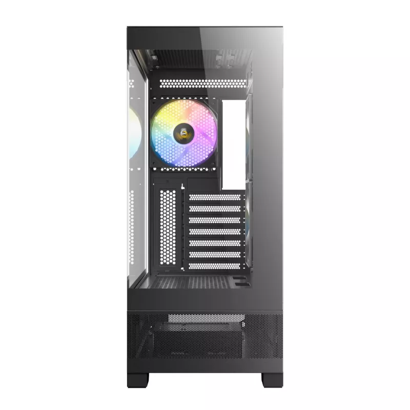 Antec CX700 ARGB B Mid-Tower mängukorpus - karastatud klaas, 4x ARGB ventilaatorit, E-ATX tugi, must