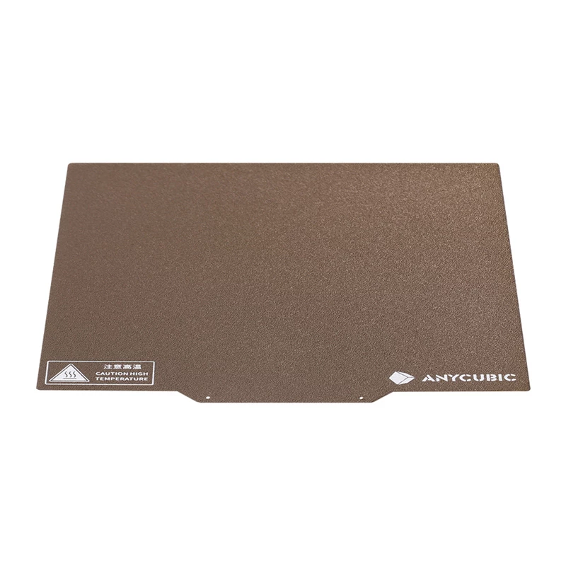 Anycubic PEI Plate for Kobra 2/2 Pro - Textured Spring Steel Build Plate 220x220mm